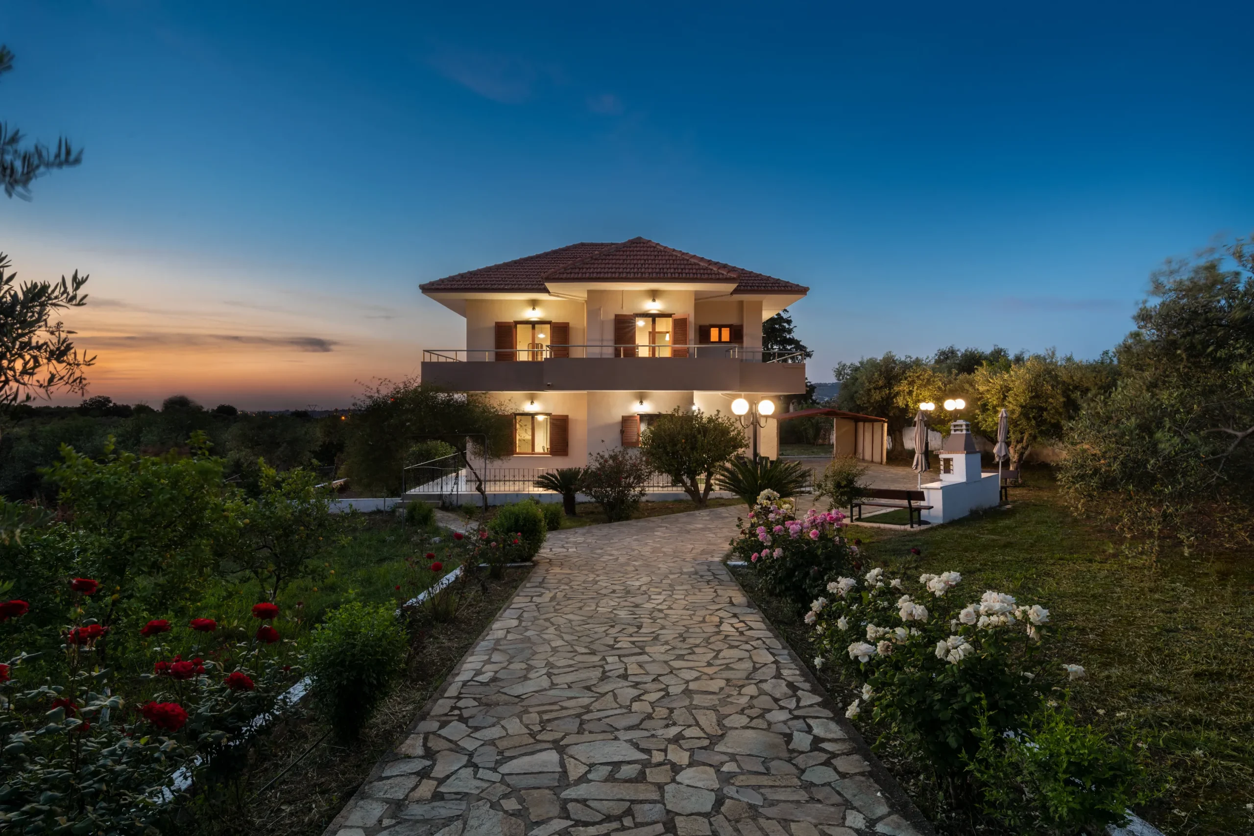 Villa view
