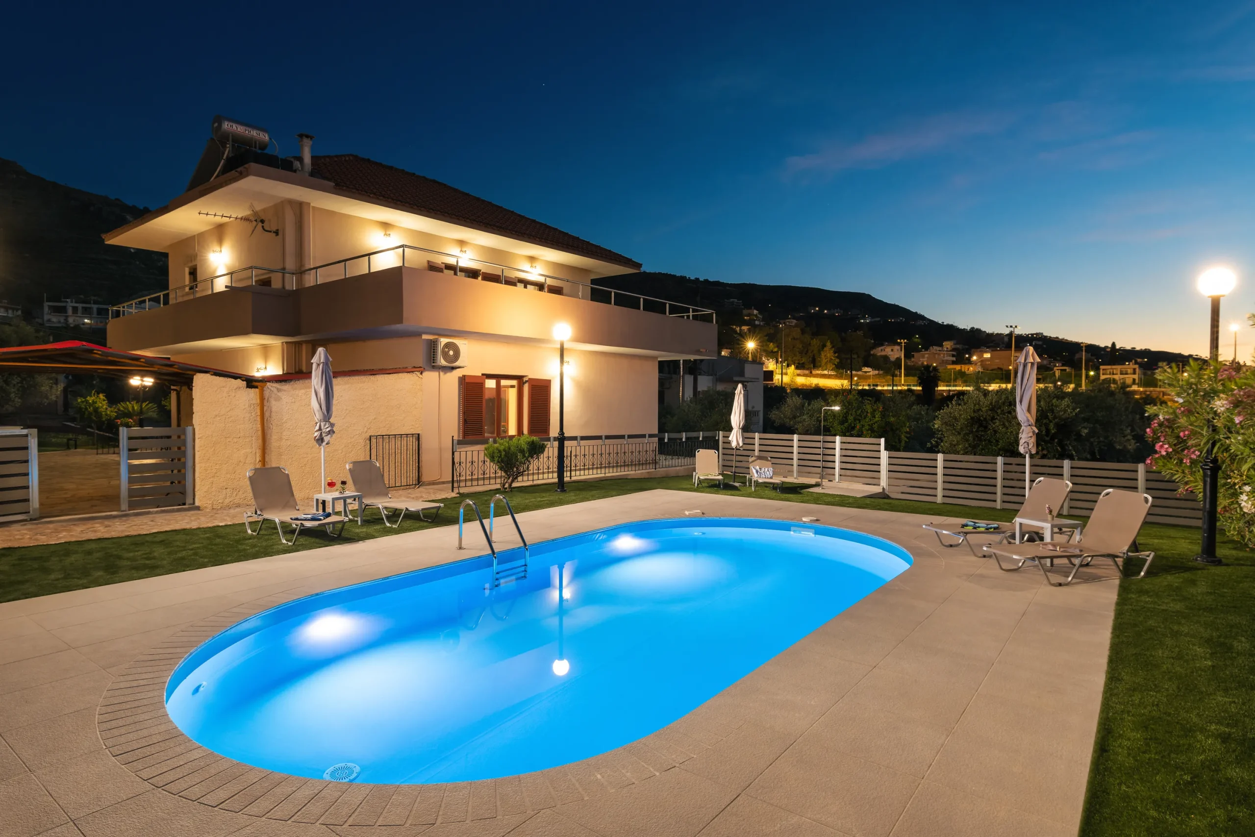 Villa view