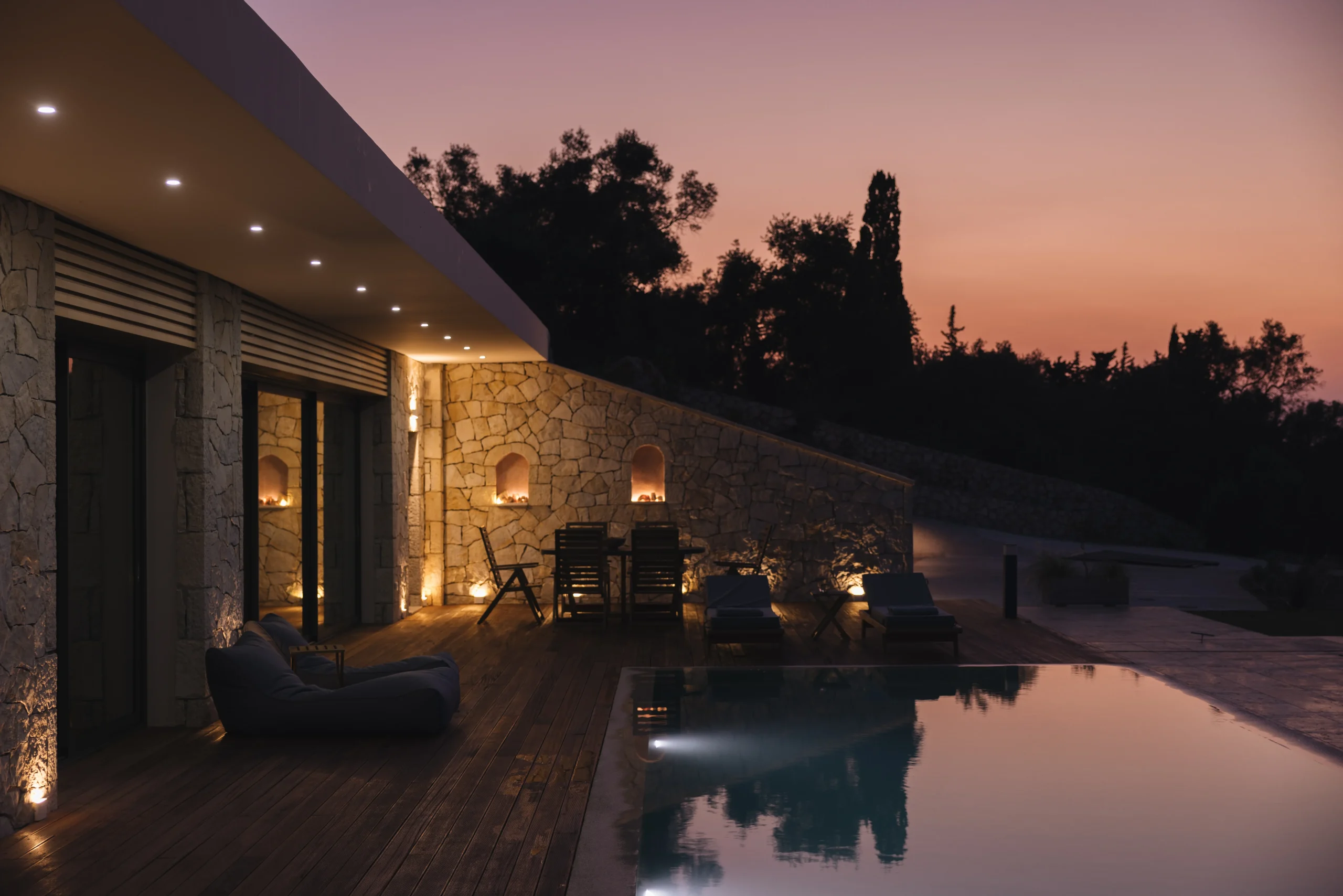 Villa view